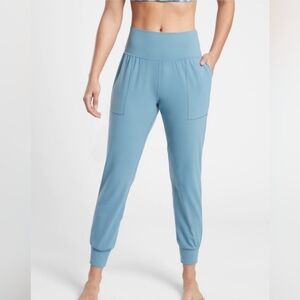 Athleta Salutation Jogger // Riviera Blue